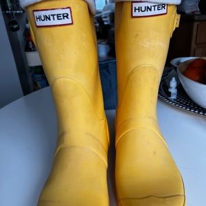 HUNTER tall rain boots